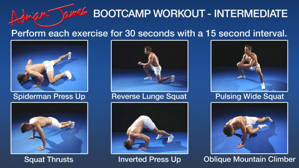 Adrian James Bootcamp - Intermediate