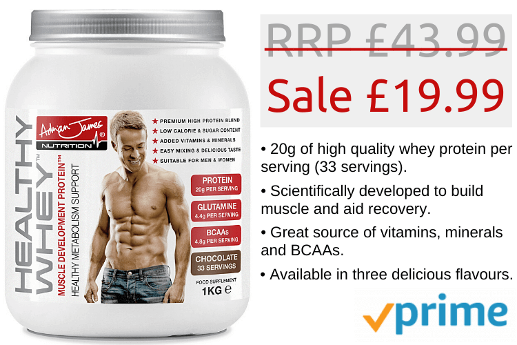 adrian james healthy whey