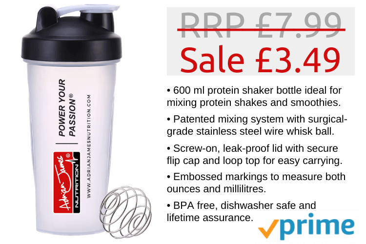 adrian james protein shaker